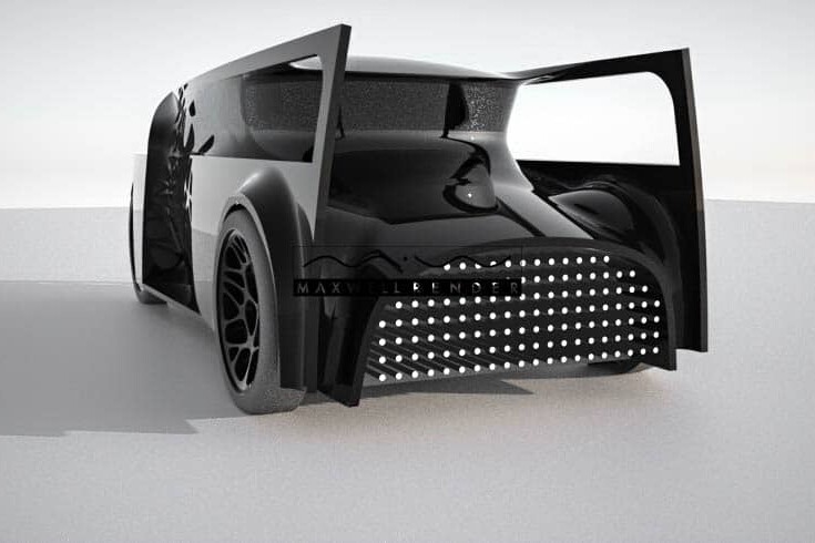 來(lái)自voxeljet的3D打印汽車原型機(jī)